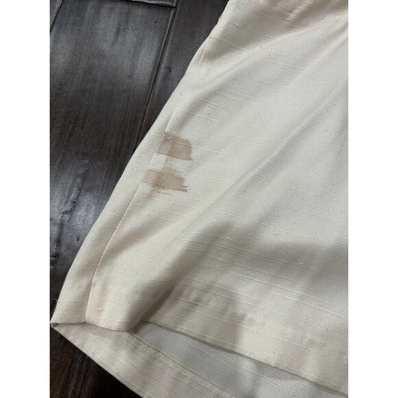 Vintage Lace Sequin Beaded Tank Top Beige Sz 16 Square Neck Neutral Retro - Picture 6 of 9